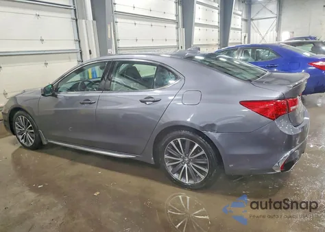 2018 Acura Tlx Advance z USA, uszkodzony, nr VIN 19UUB3F78JA006711
